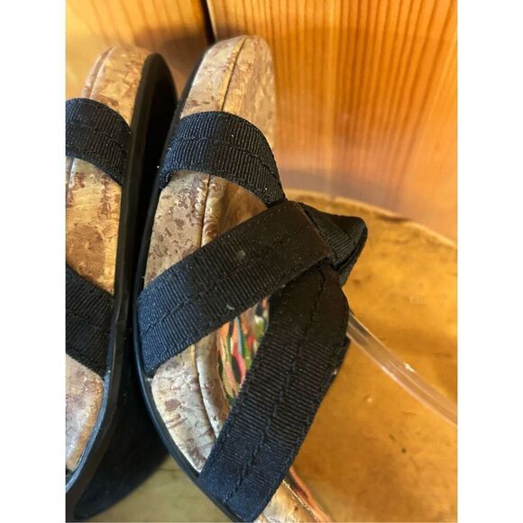 Fioni Nights Womens Mary Jane Stilettos Open Toes Fabric Uppers Size 9 - Picture 6 of 8